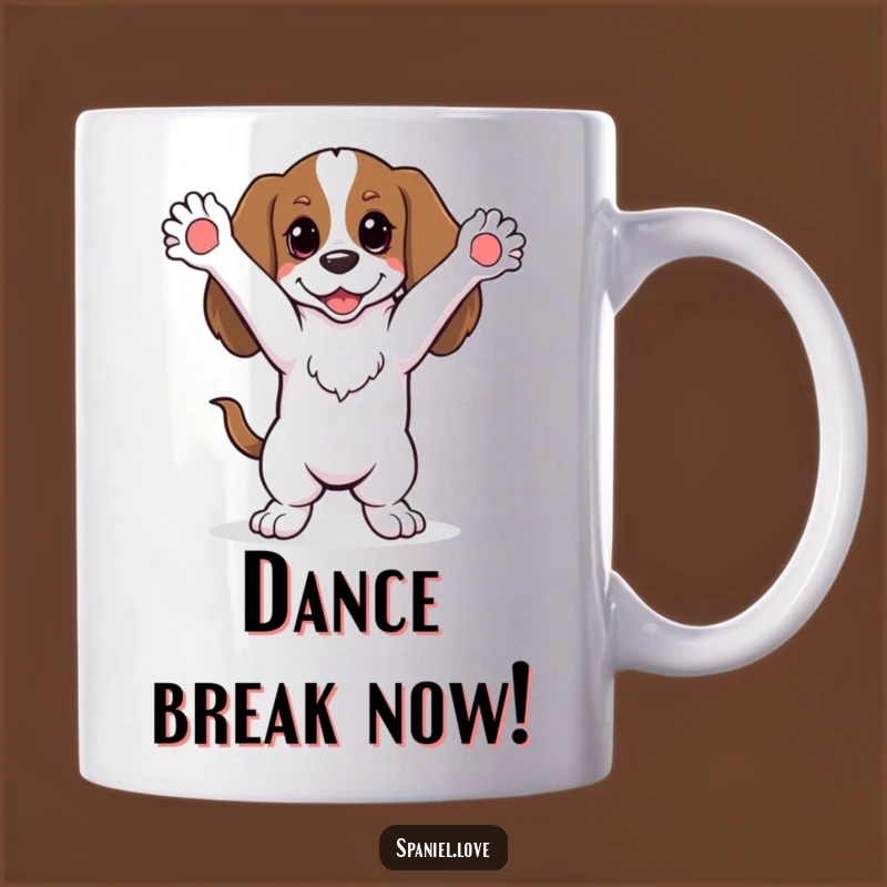 Funny Dancing Spaniel Mug: Silly Moves and a Hilarious Gift for Dog Lovers