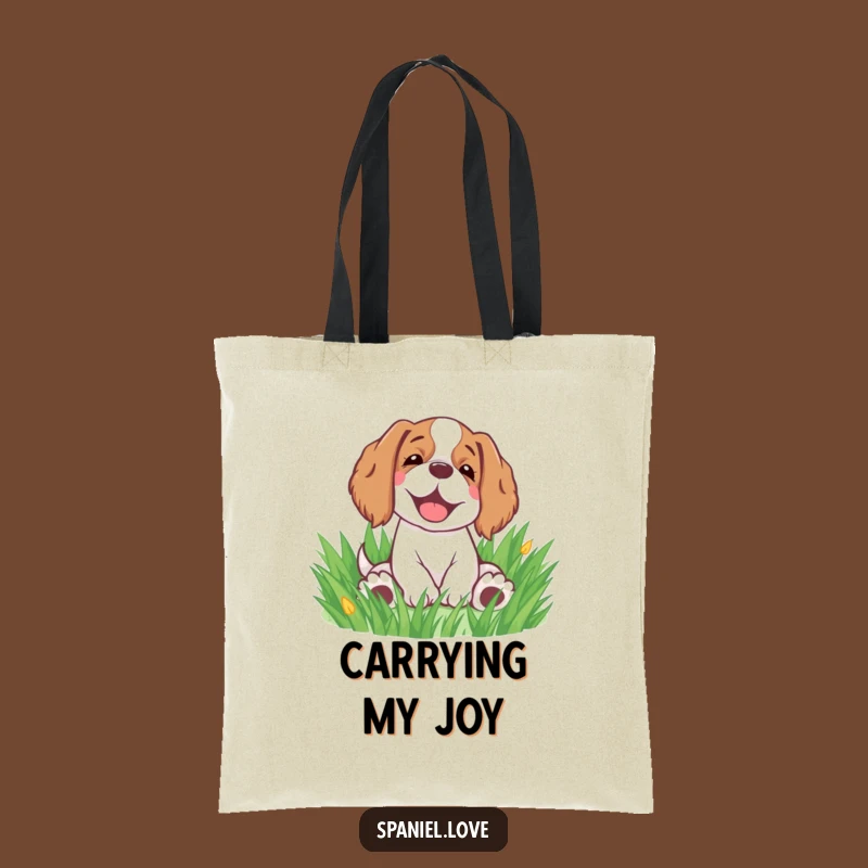 Funny Spaniel Rolling Tote Bag - Carry Your Happy Sigh!